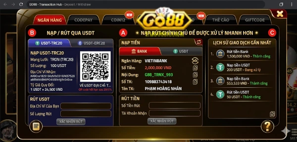 nap rút tiền go88com